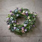 Countryside garden wreath