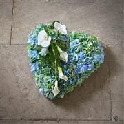Tranquil blue heart