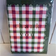 Thank you gingham 