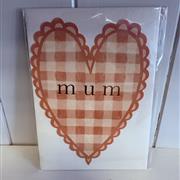 Mum gingham 
