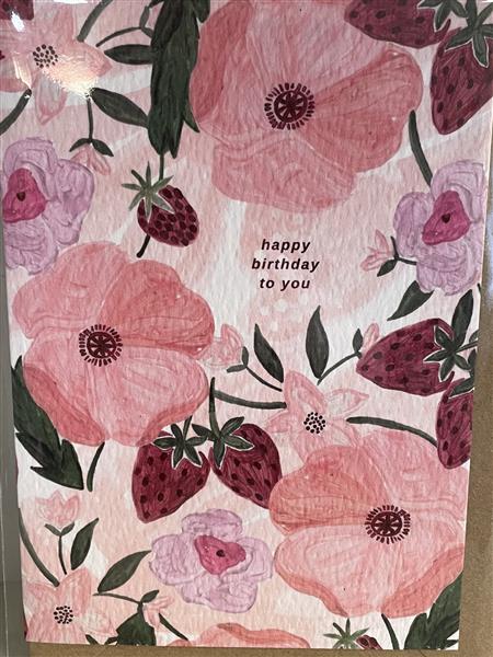 Happy birthday to you (Strawberry)